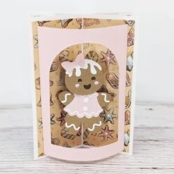 Dancin' Gingerbread Etched Dies From The Dancin' Christmas Collection -Woodland Scenics Shop LinhVan 2023 DancingChristmas 1b