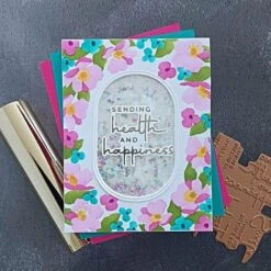 Nature's Frame - Stencil Of The Month -Woodland Scenics Shop LisaTilson01 25SOMSendingHealth