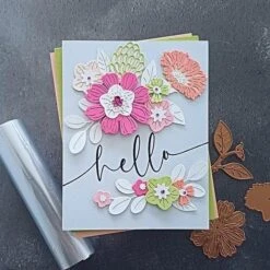 Vivid Blooms Etched Dies From The Vivid Expressions Collection -Woodland Scenics Shop LisaTilson01 25VividExpressionsHello1 43469f3b 9443 424d 9ccf ca1301550d0d