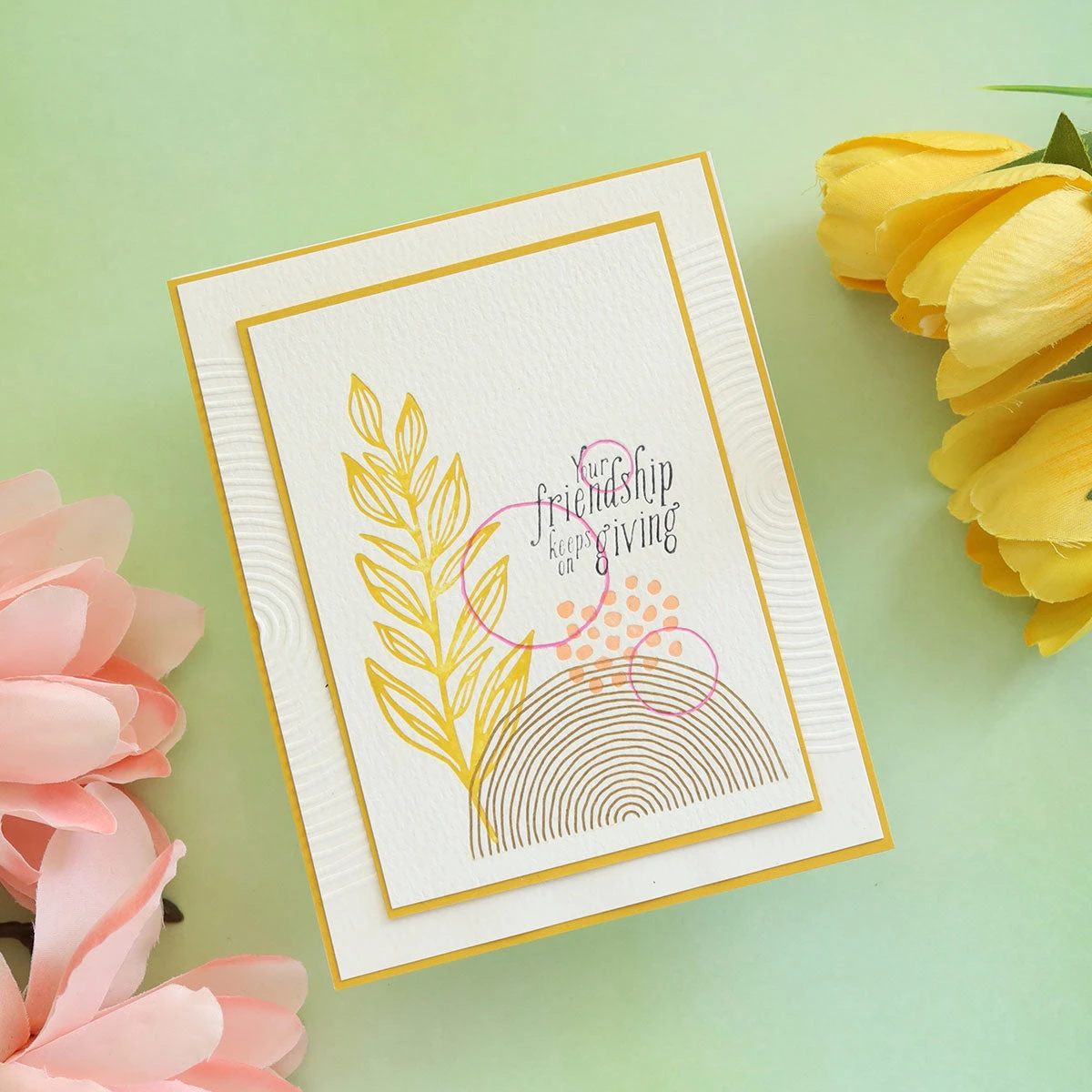 Flourishing BetterPress Plates From The Modern Botanicals Collection By Dina Wakley 2 Flourishing BetterPress Plates From The Modern Botanicals Collection By Dina Wakley - Image 2