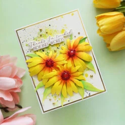 Echinacea (Coneflower) Etched Dies From The Summer Solstice Garden Collection By Susan Tierney-Cockburn -Woodland Scenics Shop Lorena Wakefield S4 1437 2 MAY2025