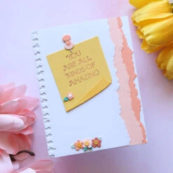 Push Pin Notes Etched Dies From The Take Note Collection -Woodland Scenics Shop Lorena Wakefield TAKE NOTES MAY2025