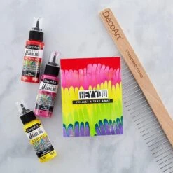 DecoArt - Water Marbling Kit -Woodland Scenics Shop MarblingStandardComb