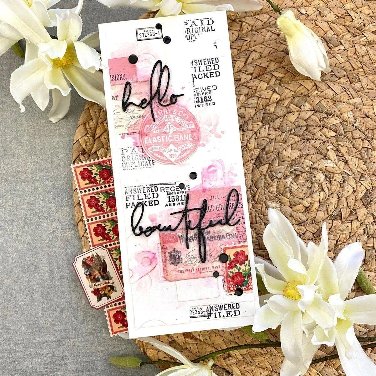 Sign Here Clear Stamp Set From The Flea Market Finds Collection By Cathe Holden 4 Sign Here Clear Stamp Set From The Flea Market Finds Collection By Cathe Holden - Image 4