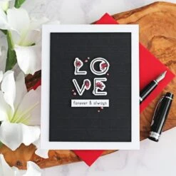 One Love, One Heart Die Set - (Dies Only) -Woodland Scenics Shop Michelle Short 2021 December CSOM 95018.1643756051.1280.1280