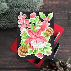 Christmas Florals Die And Stencil Bundle From The Classic Christmas Collection -Woodland Scenics Shop Michelle Short 2023 STN 066 S5 599 GLP 382 82d61f13 9e3c 4144 90f6 71d7421523e6