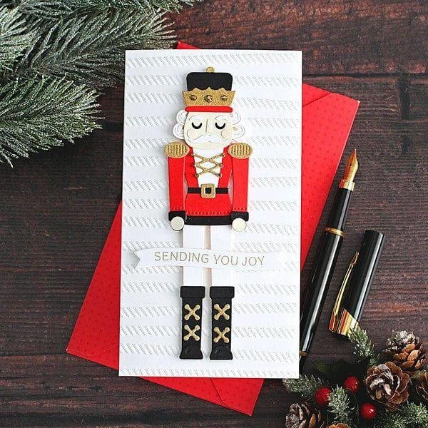 Dancin' Nutcracker Fritz Etched Dies From The Dancin' Christmas Friends Collection 4 Dancin' Nutcracker Fritz Etched Dies From The Dancin' Christmas Friends Collection - Image 4