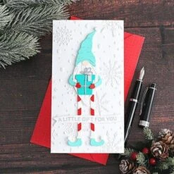 Dancin' Gnome Etched Dies From The Dancin' Christmas Friends Collection -Woodland Scenics Shop Michelle Short 2024 DancinChristmasFriends 4