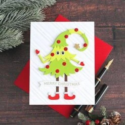 Dancin' Douglas Etched Dies From The Dancin' Christmas Friends Collection -Woodland Scenics Shop Michelle Short 2024 DancinChristmasFriends 7