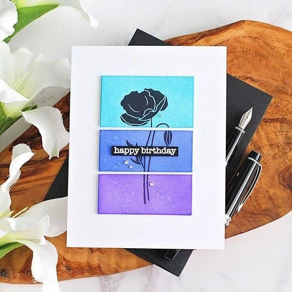 August Poppy Press Plates From The Florals Through The Year Collection 5 August Poppy Press Plates From The Florals Through The Year Collection - Image 5