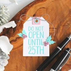 Essential Tag Accessories Press Plates & Die Set From The Essential Holiday Collection By Lisa Horton -Woodland Scenics Shop Michelle Short 2024 LisaHortonEssentialHoliday 7