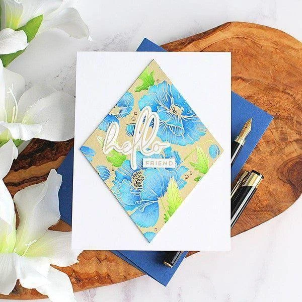 Poppy Background Press Plate From The Yana's Poppies Collection By Yana Smakula 6 Poppy Background Press Plate From The Yana's Poppies Collection By Yana Smakula - Image 6