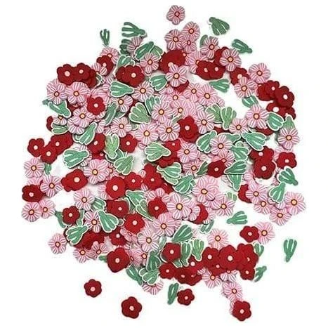 Buttons Galore & More - Desert Flowers Sprinkletz 1 Buttons Galore & More - Desert Flowers Sprinkletz