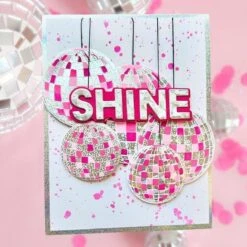 Disco Impressions Press Plate & Die Set From The Shine Bright Collection By Carissa Wiley -Woodland Scenics Shop NatashaPolite 2024 STN 294 BP 210