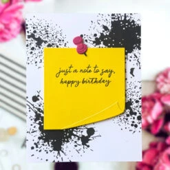 Push Pin Notes Etched Dies From The Take Note Collection -Woodland Scenics Shop Natasha Polite 2025 BPR 030 S3 550 BP 288