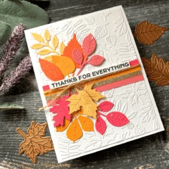 Falling Leaves Embossing Folder From The Fall Traditions Collection -Woodland Scenics Shop Natasha Vacca 51472.1638387512.1280.1280