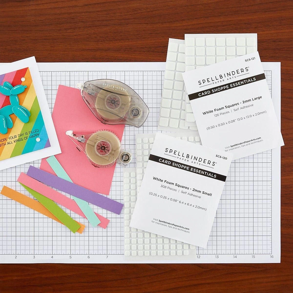 Adhesives Bundle - Tape Runner, Refill Strips, Small & Medium White Foam Squares 8 Adhesives Bundle - Tape Runner, Refill Strips, Small & Medium White Foam Squares - Image 8