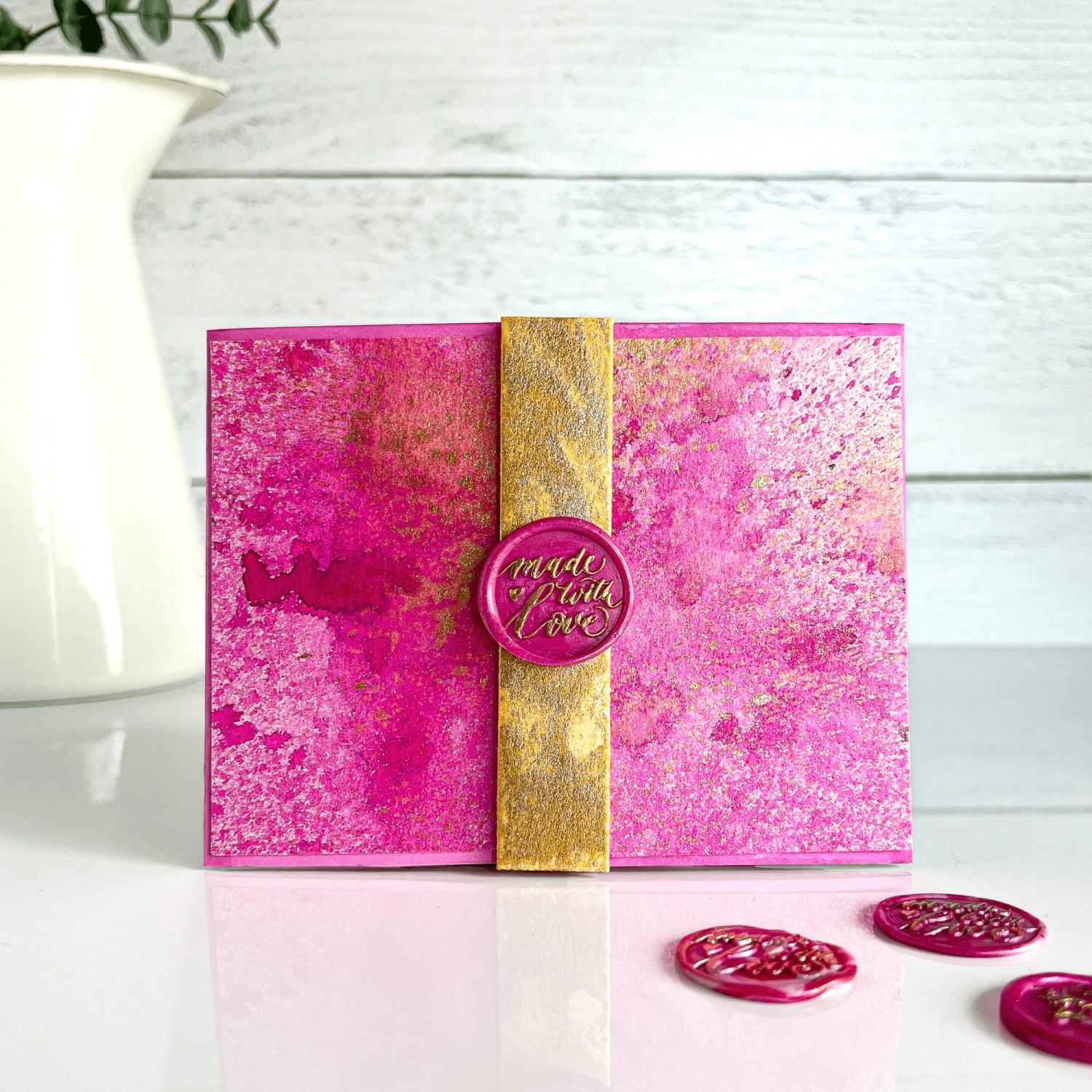 Must-Have Wax Bead Mix Pink From The Sealed By Spellbinders Collection 2 Must-Have Wax Bead Mix Pink From The Sealed By Spellbinders Collection - Image 2