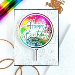 Giant Party Balloon Glimmer Hot Foil Plate & Die Set -Woodland Scenics Shop Nicki Baxley Giantballoon