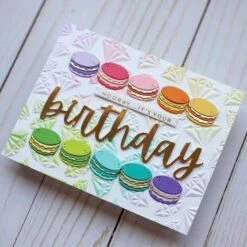Born To Sparkle 3D Embossing Folder And Stencil Bundle From The Bougie Birthday Collection By Nina Boettcher -Woodland Scenics Shop Nicole Bingaman 2025 Bougie Birthday 6