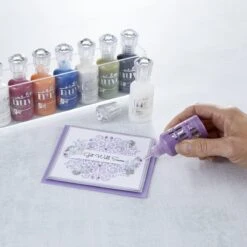 Tonic Studios - Nuvo Crystal Drops Olive Branch - 1 Fl. Oz Bottle With Detail Tip 7 Tonic Studios - Nuvo Crystal Drops Olive Branch - 1 Fl. Oz Bottle With Detail Tip -Woodland Scenics Shop Nuvo 1 88205.1631910163.1280.1280