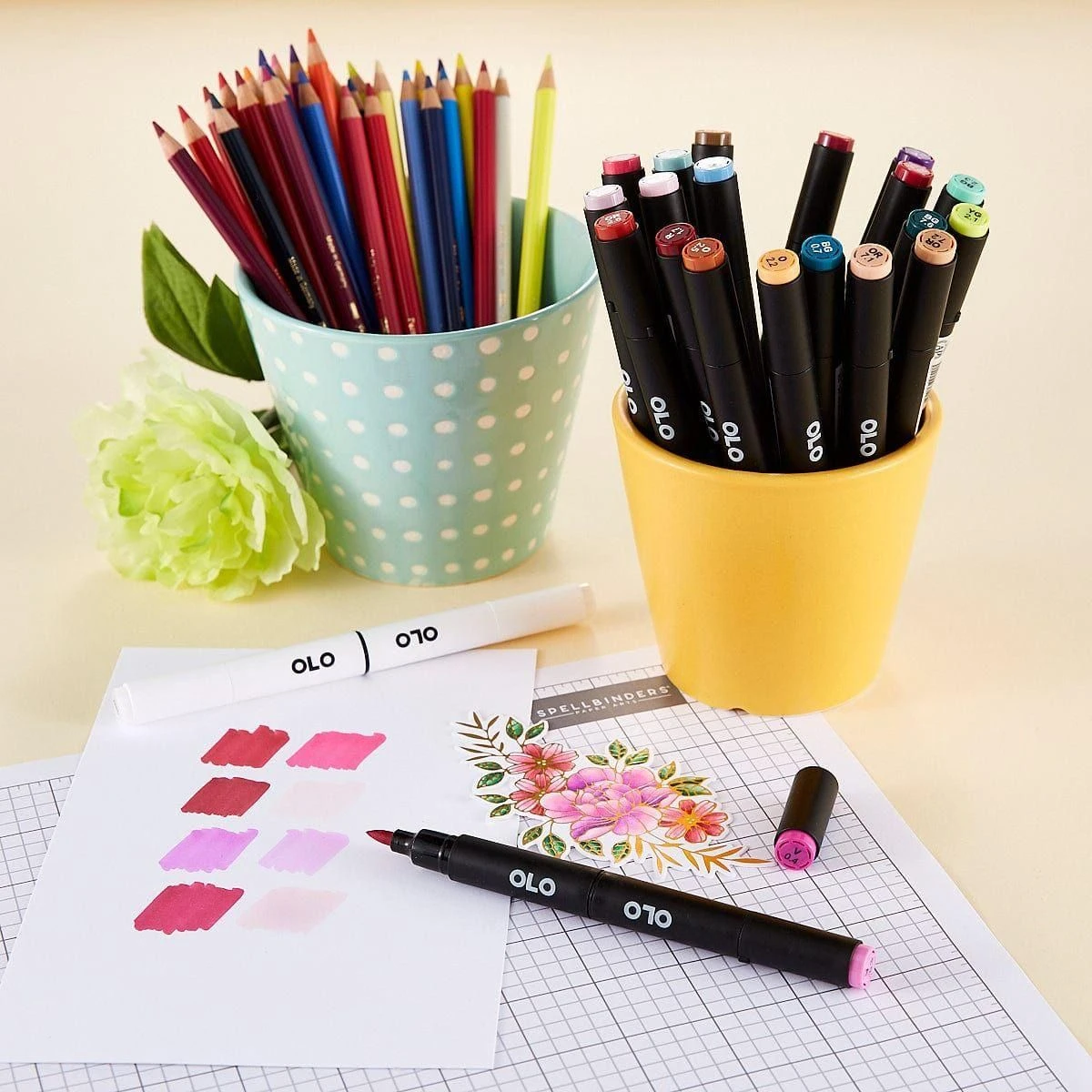 OLO Special Blend Alcohol Markers Set - 8 Colors 4pc. 19 OLO Special Blend Alcohol Markers Set - 8 Colors 4pc. - Image 19