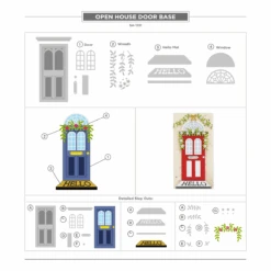 Open House Door Base Etched Dies From The Open House Collection -Woodland Scenics Shop OpenHouse.pdf 1200x1200px