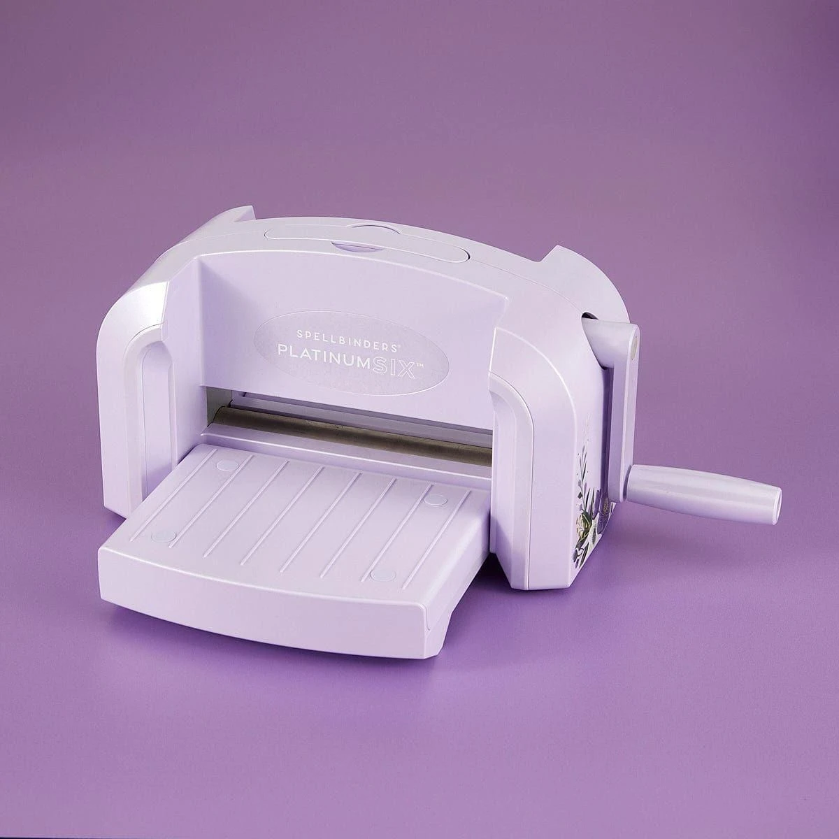 Exclusive Lilac Shimmer Platinum 6 Die Cutting & Embossing Machine - 6" Platform 5 Exclusive Lilac Shimmer Platinum 6 Die Cutting & Embossing Machine - 6" Platform - Image 5