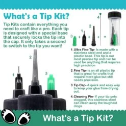 Bearly Art Tip Kit 6 Bearly Art Tip Kit -Woodland Scenics Shop PCGTK Bearly Glue Tip Kit Info 1