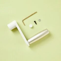 Platinum 6 Replacement Silver Handle W/ Screw, Washer, Tool And Cap