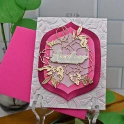 Fresh Picked Labels And Tag Etched Dies From The Sealed 3D Botanical Collection -Woodland Scenics Shop PennyPynnonenScallopLabelsandtagdies