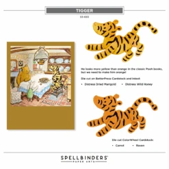 Tigger & Eeyore Etched Dies From The Say Cheese Classic Pooh Collection In Collaboration With Simple Stories -Woodland Scenics Shop Pooh 3