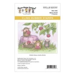 Berry Good Cling Rubber Stamp Set From The Spring Collection By House-Mouse Designs 9 Berry Good Cling Rubber Stamp Set From The Spring Collection By House-Mouse Designs -Woodland Scenics Shop RSC 006 House Mouse Berry Good Pac
