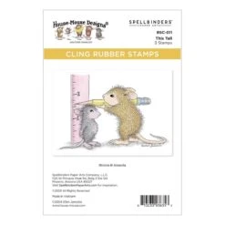 This Tall Cling Rubber Stamps From The House-Mouse Everyday Collection -Woodland Scenics Shop RSC 011 House Mouse Everyday This Tall Pac