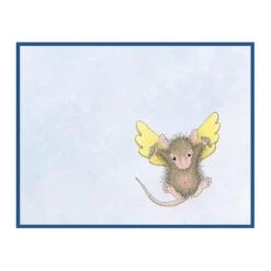 Flying To See You Cling Rubber Stamps From The House-Mouse Everyday Collection -Woodland Scenics Shop RSC 012 House Mouse Everyday Flying to See You Project