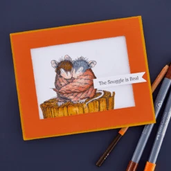 Snuggle Up Cling Rubber Stamps From The House-Mouse Winter Collection -Woodland Scenics Shop RSC 019 d2cd1c69 f689 4aad b6bf 632b1ad7bd87