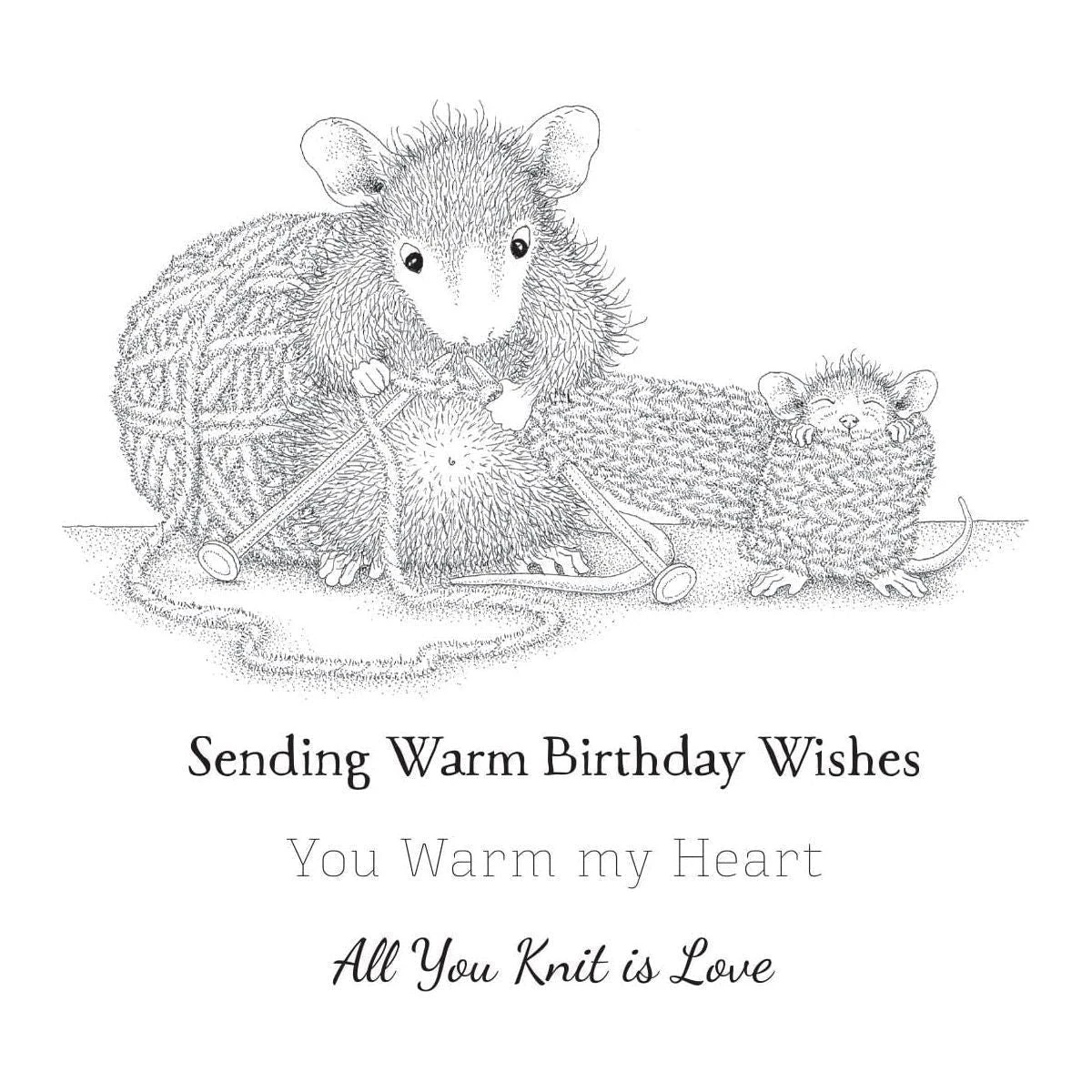 Knit One Cling Rubber Stamps From The House-Mouse Winter Collection 8 Knit One Cling Rubber Stamps From The House-Mouse Winter Collection - Image 8
