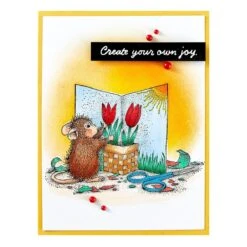 Creative Day Cling Rubber Stamp Set From The House-Mouse Creative Day Collection -Woodland Scenics Shop RSC 049 Creative Day House Mouse Creative Day Project