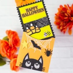 Halloween Add-Ons Stamp & Die Set From The Not Your Ordinary Card Collection By Wendy Vecchi -Woodland Scenics Shop RebeccaKeppel 202409 NotYourOrdinaryCard 3