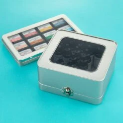 Ranger Tim Holtz Alcohol Ink Storage Tin 9 Ranger Tim Holtz Alcohol Ink Storage Tin -Woodland Scenics Shop ReinkerStorageV3