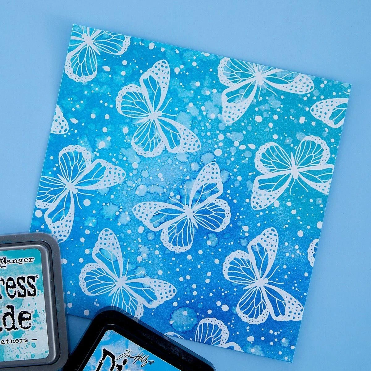 Water Color Resist 6 X 6" Paper Pad From The Serenade Of Autumn Collection 2 Water Color Resist 6 X 6" Paper Pad From The Serenade Of Autumn Collection - Image 2