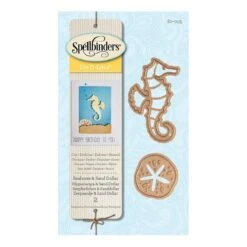 Die D-Lites Seahorse & Sand Dollar Etched Dies -Woodland Scenics Shop S1 015 pac 98628.1648592252.1280.1280