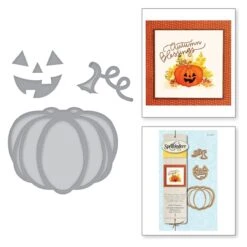Die D Lites Jack O Lantern Holiday 2017 Etched Dies