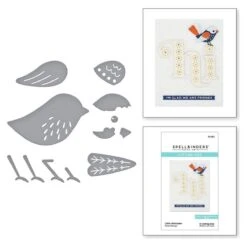 Little Chickadee Etched Dies From The Just Wanted To Say Collection