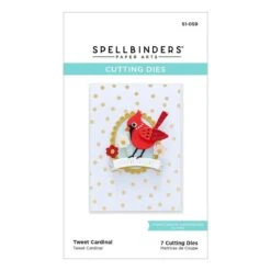 Tweet Cardinal Etched Dies From The Celebrate The Season Collection -Woodland Scenics Shop S1 059 Celebrate the Season Tweet Cardinal Pac