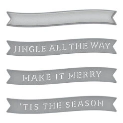 Make It Merry Sentiments Etched Dies From The Make It Merry Collection -Woodland Scenics Shop S1 124 Make It Merry Sentiments Color