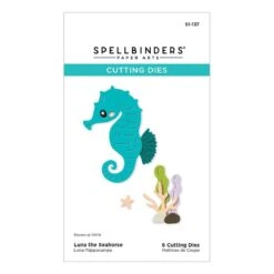 Luna The Seahorse Etched Dies From The Out And About Collection -Woodland Scenics Shop S1 137 Out About Luna the Seahorse Pac