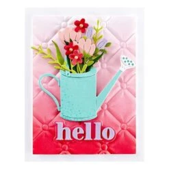 Hello Smile Etched Dies From The Out And About Collection -Woodland Scenics Shop S1 154 Out About Hello Smile Project
