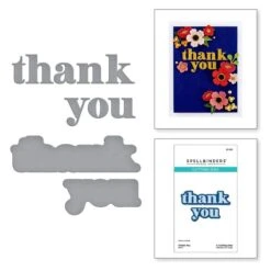 Thank You Etched Dies From The Out And About Collection