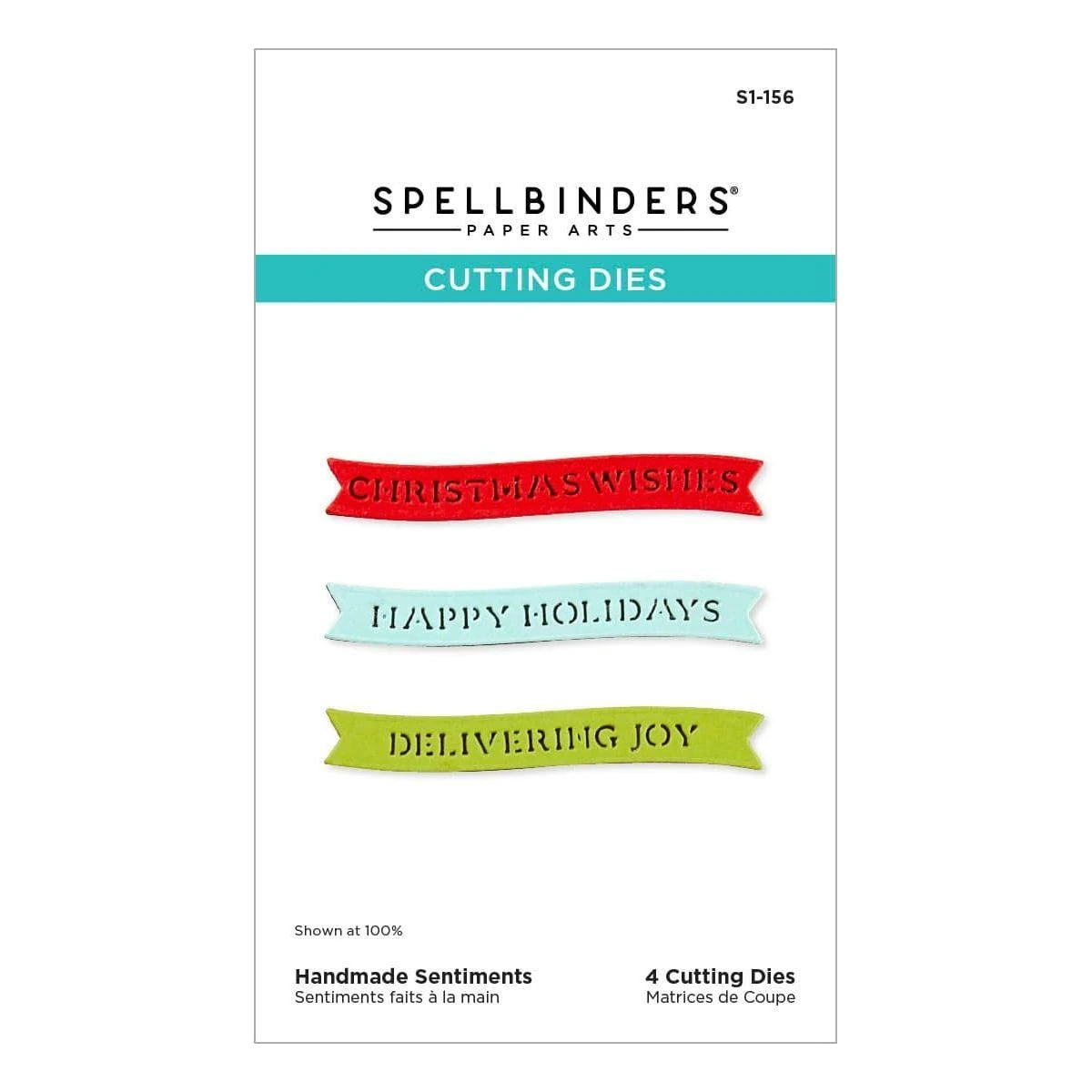 Handmade Sentiments Etched Dies From The Handmade Holidays Collection 5 Handmade Sentiments Etched Dies From The Handmade Holidays Collection - Image 5